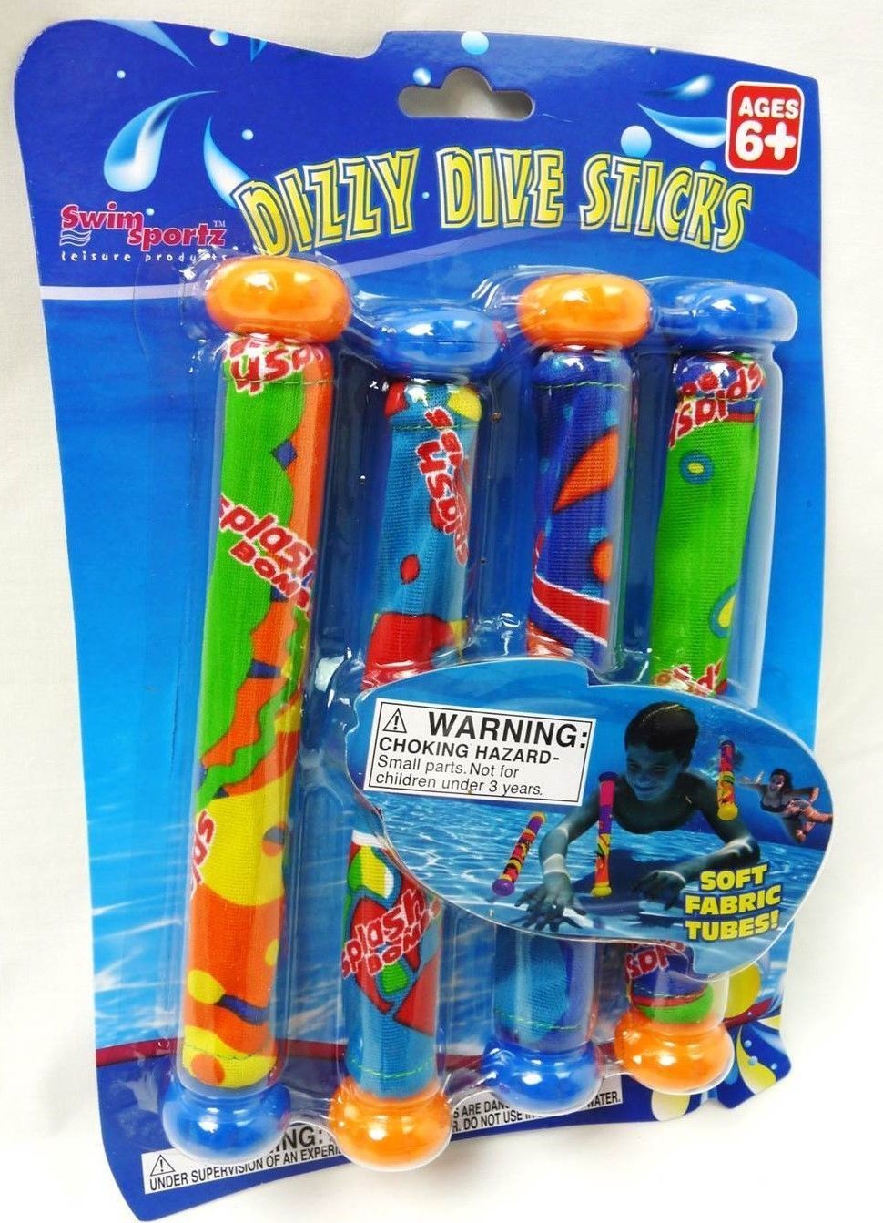 Dizzy Dive Sticks Game Swim Sportz Kids Fun Pool Diving Game Toy