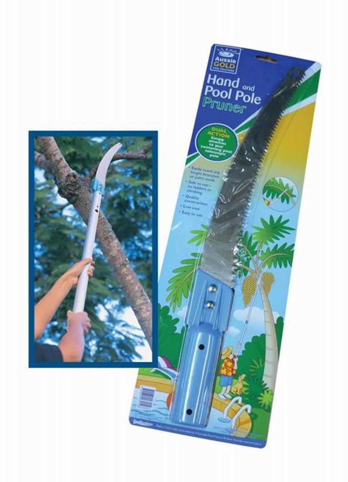 Palm Tree Pruner Saw Aussie Gold Saw Fits Swimming Pool Telescopic Poles