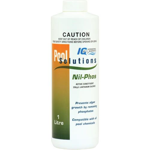 IQ Nil-Phos Phosphate Remover 1 Ltr  Pool Phosphate Starver