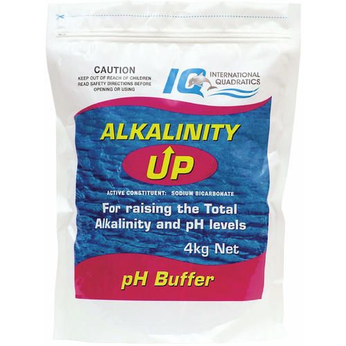 4KG IQ Alkalinity-Up Buffer TA Pool And Spa PH 4KG Sodium Bicarbonate