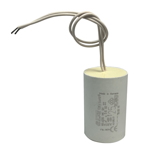 Capacitor 25uF C/W Fly Leads 71mm Long X 45mm Dia Pool/Spa Pump