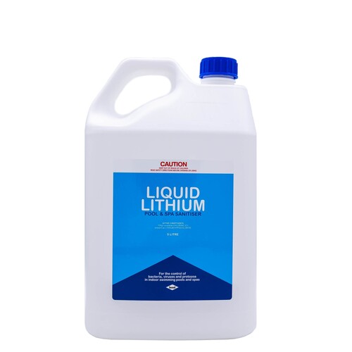 Liquid Lithium Chlorine 5 Litre - Premium Spa Chlorine Sanitiser