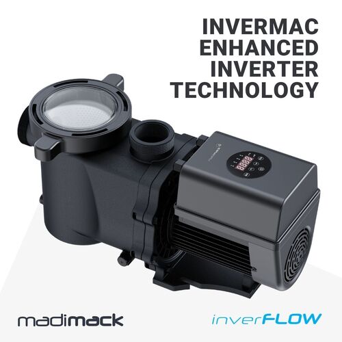InverFlow 1hp Inverter Variable Speed Pool Pump 6 Star Rated 3 Year Warranty