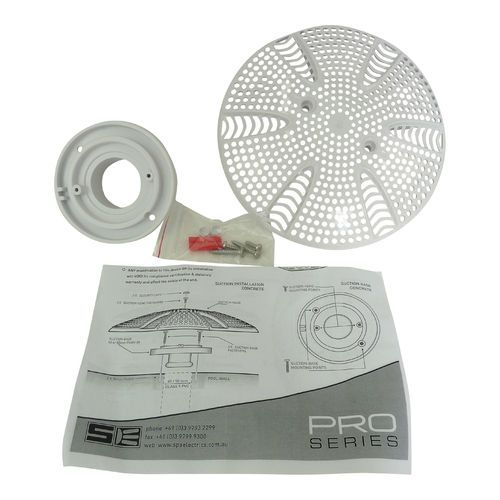 Spa Electrics Pool & Spa Safety Pro Suction Cover SE9 40mm Pipe Slip Fit White