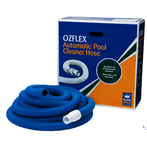  OZflex 12m x 38mm Suction Cleaner Hose - Pool Cleaner Hose Continuous length