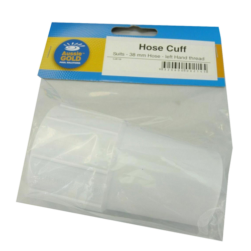 Aussie Gold Flexible Hose Cuff Pool Vacuum Hose Connector For 38mm (1.5") Flex Hose