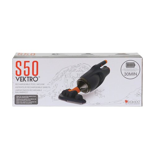 Spa Vacuum Vektro S50 Rechargeable Underwater Pool and Spa Vacuum Cleaner