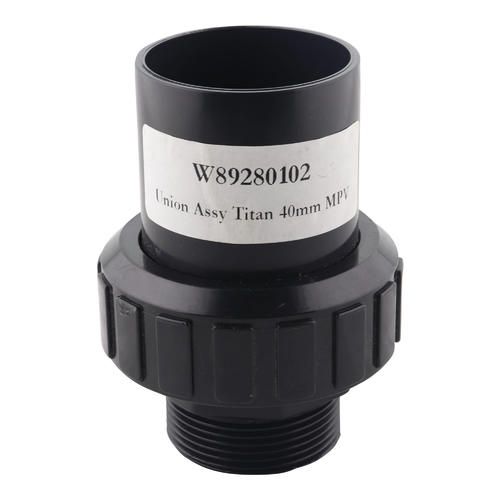 Zodiac Titan/Emaux Filter Union Assembly 40mm Barrel Union Single W89280102