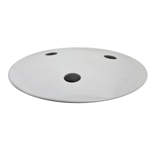 Swimming Pool Main Drain Cover / Hydrostatic Valve Cover - Low Profile White