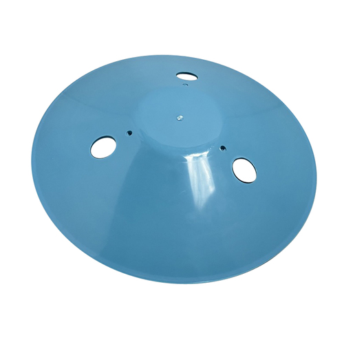 Swimming Pool Main Drain Cover Easy Fit Weighted High Dome - Light Blue