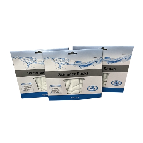 3 x Bioguard Skimmer Socks - 5 Pack Regular Size