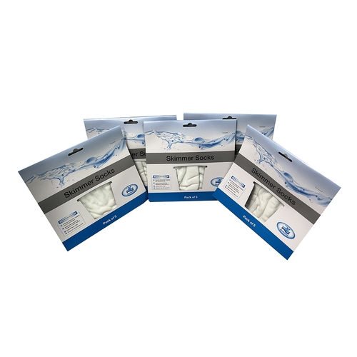 5 x Bioguard Skimmer Socks - 5 Pack Regular Size