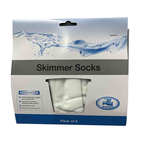 Bioguard Skimmer Socks - 5 Pack Regular Size