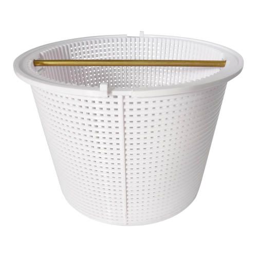 Quiptron Pool Skimmer Basket Complete With Brass Handle - Aussie Gold Brand