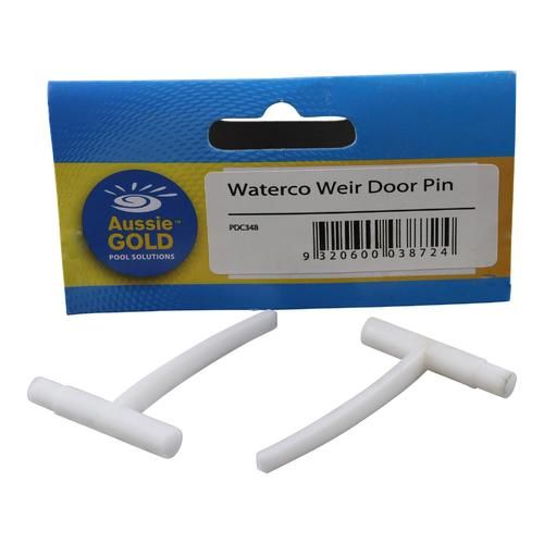 Waterco Weir Door Clips S75 Nally Skimmer Weir Door Clip Pair Hinge Pins