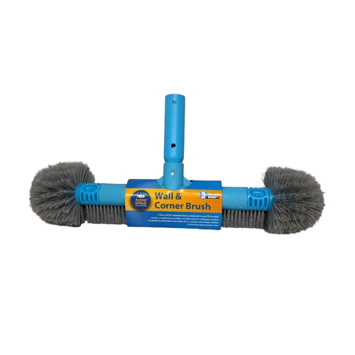 Aussie Gold Pool Brush - 52cm Pool Wall and Corner Brush
