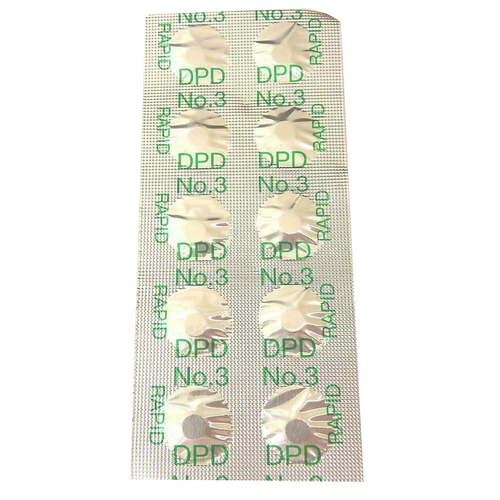 DPD 3 Test Tablets Combined Chlorine Bromine Pool Water Test Tablet DPD3 x 10 