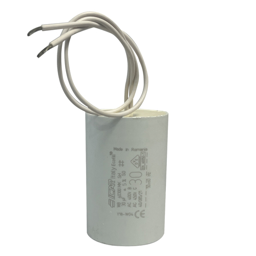 Capacitor 30uf With 2 Fly Leads 71mm Long X 45mm Dia Pool Pump